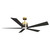 Minka Aire - F766L-HBR/CL - 54 Ceiling Fan - Oovin - Heritage Brass