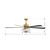 Ligero 60" Ceiling Fan (F769L-HBR/CL)
