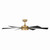 Brenix 60" Ceiling Fan (F773L-HBR/CL)