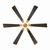 Brenix 60" Ceiling Fan (F773L-HBR/DO)