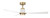 Foxden 53" Ceiling Fan (F778L-LBR/WHF)
