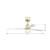 Foxden 53" Ceiling Fan (F778L-LBR/WHF)