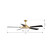 Cadena 65" Ceiling Fan (F783L-HBR/CL)