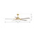 Cadena 65" Ceiling Fan (F783L-HBR/WCD)