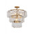 Minka-Lavery - 12654-732 - Five Light Semi-Flush Mount - Vionne - Legacy Brass