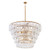 Minka-Lavery - 12656-732 - Eight Light Pendant - Vionne - Legacy Brass