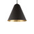 Modern Forms - PD-12422-BZ/GL - LED Pendant - Taper - Bronze & Gold Leaf