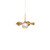 Modern Forms - PD282609-AB/GL - LED Mini Pendant - Brimm - Gold Leaf/Aged Brass