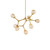 Modern Forms - PD-53728-AB - LED Chandelier - Catalyst - Aged Brass