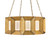 Modern Forms - PD604636-AB - LED Pendant Chandelier - Austen - Aged Brass