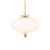 Modern Forms - PD608622-TWA-VB - LED Pendant - Glossey - Vintage Brass