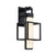 Modern Forms - WS-W48823-BK - LED Outdoor Wall Sconce - Logic - Black