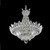 Allegri - 020570-010-FR001 - Six Light Pendant - Belluno - Chrome