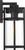 Nuvo Lighting - 60-6572 - One Light Outdoor Wall Lantern - Tofino - Textured Black