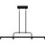 Naya LED Linear Chandelier (PCNAY142MBK)