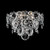 Schonbek - S24523-711R - Three Light Flush Mount - Concetta - White Gold
