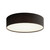 AFX Lighting - ALDF12LAJUDBK - LED Flush Mount - Ashland - Black
