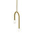 AFX Lighting - COEP12LAJUDLB - LED Pendant - Colette - Light Antique Brass
