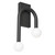 AFX Lighting - COES1017LAJUDBK - LED Wall Sconce - Colette - Black