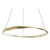 AFX Lighting - OBRP40LAJUDLB - LED Pendant - Oberon - Light Antique Brass