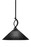 Toltec Lighting - 3901-MB-4019 - One Light Pendant - Cavella - Matte Black