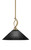 Toltec Lighting - 3901-NAB-4019 - One Light Pendant - Cavella - New Age Brass
