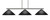 Toltec Lighting - 4523-GP-4019 - Three Light Billiard/Island - Atlas - Graphite