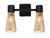 Toltec Lighting - 4822-MB-883 - Two Light Bath Bar - Everleigh - Matte Black