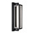 AFX Lighting - BLKW0724LAJUDBK - LED Outdoor Wall Sconce - Blake - Black