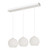 AFX Lighting - CLEP13WHLNR3 - Three Light Pendant - Cleo - White