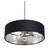 AFX Lighting - CLNP18MBSN-BKSL - Three Light Pendant - Celine - Satin Nickel