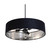 AFX Lighting - CLNP24MBBK-BKSL - Three Light Pendant - Celine - Black