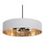 AFX Lighting - CLNP30MBBK-WHGD - Five Light Pendant - Celine - Black
