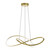 AFX Lighting - CLSP32LAJUDLB - LED Pendant - Celeste - Light Antique Brass