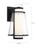 Anau One Light Outdoor Wall Lantern (60-6603)