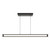 AFX Lighting - CSSP0448L30D1BK - LED Linear Pendant - Cass - Black