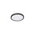 AFX Lighting - EGRF12LAJD5BK - LED Flush Mount - Edge Round - Black