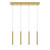 AFX Lighting - ELIP01L30UDSBLNR4 - LED Pendant - Eli - Satin Brass