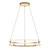 AFX Lighting - GEMP32LAJUDGD - LED Pendant - Gemini - Gold