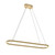 AFX Lighting - GLOP4812L30D1SB - LED Pendant - Glo - Satin Brass