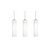 AFX Lighting - LEOP0412MBSNLNR3 - Three Light Linear Pendant - Leo - Satin Nickel