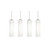 AFX Lighting - LEOP0412MBSNLNR4 - Four Light Linear Pendant - Leo - Satin Nickel