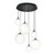 AFX Lighting - LRTP99MBBKRND6 - Six Light Pendant - Loretto - Black
