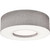 AFX Lighting - MCF3044MB-GY - Four Light Flush Mount - Montclair - Grey