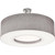 AFX Lighting - MCF3044MB-GYSF - Four Light Semi-Flush Mount - Montclair - Satin Nickel