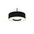 AFX Lighting - MCP1524MBBK-BK - Three Light Pendant - Montclair - Black