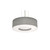 AFX Lighting - MCP1524MBBK-GY - Three Light Pendant - Montclair - Black