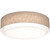 AFX Lighting - SAF3244L5AJUD-JT-MSBB - LED Flush Mount - Sanibel - Jute