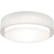 AFX Lighting - SAF3244MB-LW - Four Light Flush Mount - Sanibel - Linen White