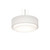 AFX Lighting - SAP1614MBBK-LW - Two Light Pendant - Sanibel - Black